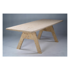 Crisis Table by Piet Hein Eek